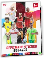Topps Bundesliga Sticker 2025 - Fußball Sammelsticker - 1 Sammelalbum
