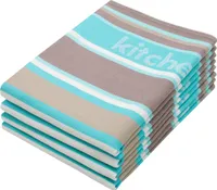 Geschirrtücher, Küchenhelfer, 50x70 cm, 100% Baumwolle, 4er Set, mint