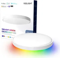 LED stropní svítidlo Yeelight Arwen 450S White Coloured Translucent Yes Teplá bílá Multi SPCC 50 W (2700 K) (6500 K)