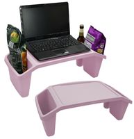 Rosa  Betttablett Frühstückstablett Laptoptisch Tablett Tisch PC Ständer Bett Couch