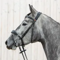 Kieffer Trensenzaum Ultrasoft® Unah, schwarz, Größe Pferd:Warmblut