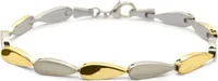 BOCCIA Damenarmband Reintitan Goldplattiert 03052-02
