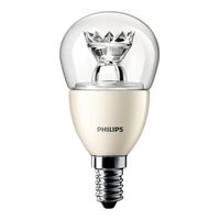 Philips LED Master E14 P50 Diamond 8W=60W KLAR Warmweiß 2700K DIMMBAR DimTone