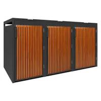 PANELO Mülltonnenbox (3er) für Mülltonnen von 120L bis zu 240L