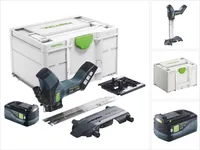 Festool ISC 240 EB-Basic akumulátorová pila na izolaci 18 V 240 mm + 1x akumulátor 5,0 Ah + Systainer - bez nabíječky