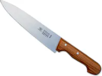 Fleisch- und Tranchiermesser mit Griff aus Olivenholz