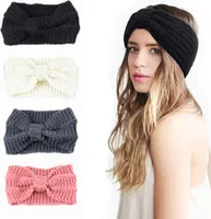 Stirnbänder Damen Winter, 4er Pack Stirnbänder Winter Damen Strickstirnband Winterstirnband Winterstirnband Stirnband Ohrenwärmer