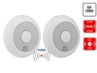 Smartwares Funk-Rauchmelder RM175RF, 2 Stück