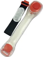 LED-Leuchtarmband, gut sichtbar, für Outdoor-Sport, blinkendes leuchtendes Sicherheitsband, verstellbar, für Nachtwanderungen, Laufen, Reiten, leuchtender Armgurt