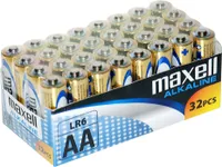Maxell Batterie Alcalina Aa Lr6 Pack * 32 Uds
