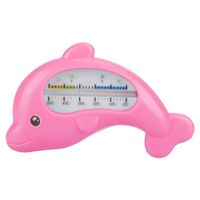 Baby Badethermometer Wasserthermometer und Badespielzeug Baby Bad Schwimmthermometer Spielzeug Thermometer für Sicherheit Bad Pflege(Pink)