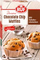 Ruf Muffins obsahuje extra čokoládové lupienky Balenie 310g