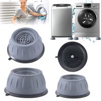 4X Waschmaschine Füße Pads Anti Vibration Fußpolster Erhöhen Anti Rutsch Vibrationsdämpfer Waschmaschine Schwingungsdämpfer