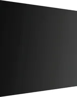 Spritzschutz aus Glas SCHWARZ CLASSIC BLACK 60x65cm Küchenrückwand aus Echtglas, für Küche, Herd, Schutz gegen Fett, mit Aufdruck, kratzfest
