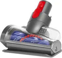 Elektrischer Wischaufsatz für Dyson V15 V11 V10 V8 V7 Staubsauger, Haardüse Mini Elektrobürste, Anti-Verwicklungs Haardüse Bürstenkopf Aufsatz