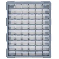 viaczásuvkový organizér vidaXL so 60 zásuvkami 38x16x47,5 cm