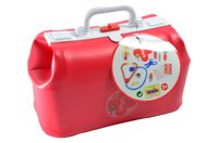 Klein arzttasche mit Werkzeugen rot, Farbe:rot
