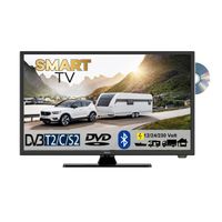 Gelhard GTV1955 LED Smart TV mit DVD und Bluetooth DVB-S2/C/T2 für 12V u. 230Volt WLAN