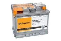 Autobatterie Continental 12 V 60 Ah 640 A/EN 2800012038280 L 242mm B 175mm H 190mm NEU
