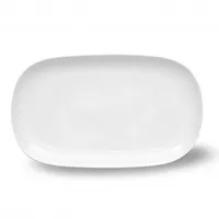 Biela porcelánová oválna miska 32, Thun Tom