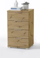 Nachttisch Nachtkonsole Nako Nachtkommode "Nelli III" Artisan Eiche Nachbildung