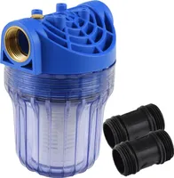 Agora-Tec®  Vorfilter Wasserfilter für Hauswasserwerk klein 8bar