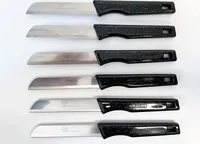12 Stück Solingen Allzweckmesser Obstmesser Schälmesser Meyva Bicagi Schwarz Flitzer Sehr Scharf