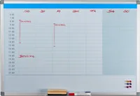 relaxdays Whiteboard Planer