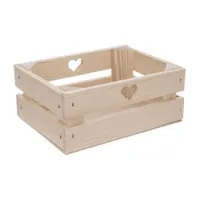 Orion Holzkiste | Aufbewahrungskiste | Aufbewahrungsbox 20x15x18,5 cm für Obst Gemüse dekorativ