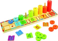 Bigjigs Toys Deska nasazování s čísly