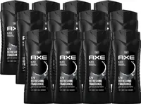 AXE 3in1 Duschgel Shampoo Black XL Herren Männer Showergel  getestet 12x 400ml Intensive Pflege for Men