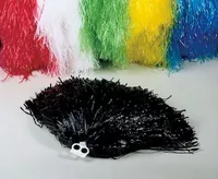 Tanzwedel 50g  doppelring Griff Karneval Fasching, Farbe:pink