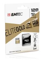 EMTEC MicroSDXC 128GB, Speicherkarte, UHS1 U1 EliteGold