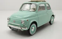 Norev 187777 Fiat 500 L 1968 hellblau mit Geburtsverpackung 1:18