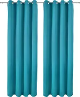 2er Set Ösenschal Amelie Nora blackout 140x245 cm