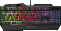 SCHWAIGER -GT108- Gaming Tastatur mit RGB Hintergrundbeleuchtung, Schwarz