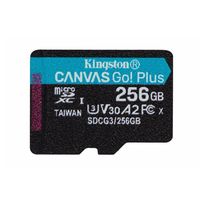 Kingston paměťová karta Canvas Go! Plus 256GB UHS-I U3 SDCG3/256GB