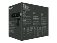 Logitech Brio Stream webkamera 4096 x 2160 px USB 3.2 Gen 1 (3.1 Gen 1) Černá