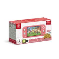 Nintendo Switch Lite coral vrátane Animal Crossing, farba: ružová