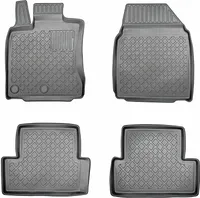 Z441176 TPE-Gummifußmatten kompatibel mit Nissan Quashqai I SUV/5 02.2007- 01.2014