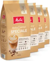 Melitta BellaCrema Speciale Kaffee-Bohnen, ungemahlen, für Vollautomaten, im Set