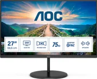 AOC V4 Q27V4EA LED-Display 68,6 cm (27") 2560 x 1440 Pixel 2K Ultra HD Schwarz