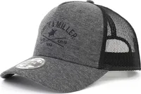 Smith & Miller Trucker Cap Mütze Kappe Rivera Snapback Grau Schwarz Verstellbar Neu