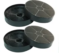 4er SuperSparset alternativer Aktivkohlefilter zu MIZ 0023 Abzugshaube