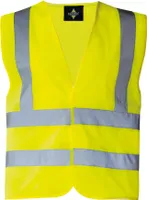 Korntex KX140 | Warnweste mit vier Reflexstreifen EN ISO 20471 - Farbe: Signal Yellow - Größe: 3XL