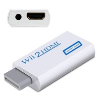 INF Nintendo Wii to HDMI adaptér - full HD 1080p White