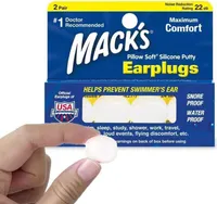Macks Mack´s Pillow Soft Ohrstöpsel 2 Paare Durchsichtig  Durchsichtig One Size