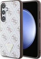 Etui Guess 4G Triangle Na Samsung Galaxy S24+ - Białe