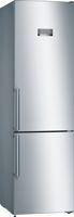 Bosch Serie | 4 Freistehende Kühl-Gefrier-Kombination mit Gefrierbereich unten 203 x 60 cm Edelstahl-Optik KGN397LEQ
