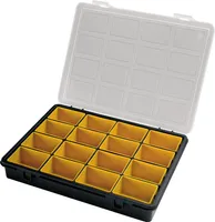 Organizér s 16-ti boxy, 242x188x37 mm